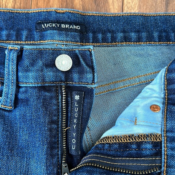 Lucky Brand mid-rise Ava crop mini boot jeans size 8/29 - Picture 4 of 8